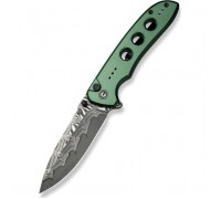 Ніж Civivi Hyperpulse Damascus Red Aluminum (C23087A-DS1)