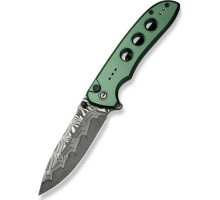 Ніж Civivi Hyperpulse Damascus Red Aluminum (C23087A-DS1)