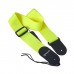 Ремінь для гітари DiMarzio Nylon With Leather Ends Neon Yellow (DD3100NY)