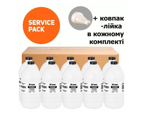 Тонер HP LJ 1010/P1005 Service Pack, 10x1 кг HG (TSM-HG292-10SP)