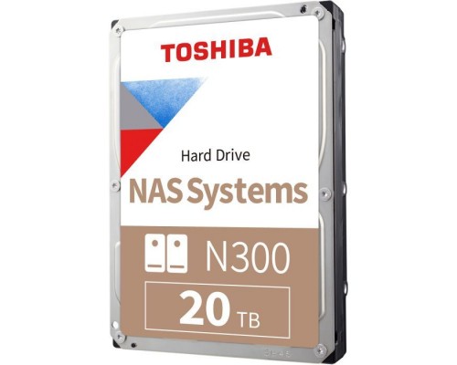 Жорсткий диск 3.5" 20TB N300 Toshiba (HDWG62AUZSVA)