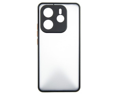 Чохол до мобільного телефона Dengos Matte Xiaomi Redmi Note 14 5G (Black) (DG-TPU-MATT-155)