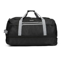 Дорожня сумка TravelZ Wheelbag Doubleloader foldable black 80(95)L (603096) (931069)