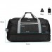 Дорожня сумка TravelZ Wheelbag Doubleloader foldable black 80(95)L (603096) (931069)