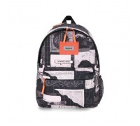 Рюкзак для ноутбука Bagland 14" Stylish M 17L+print, black-white 1343/00549694 (1118320661)