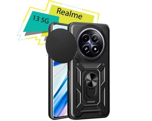 Чохол до мобільного телефона BeCover Military Realme 13 5G Black (713075)