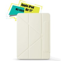 Чохол до планшета BeCover Ultra Slim Origami Magnetic Apple iPad Air 11" M2/M3 (2024/2025) Beige (712957)