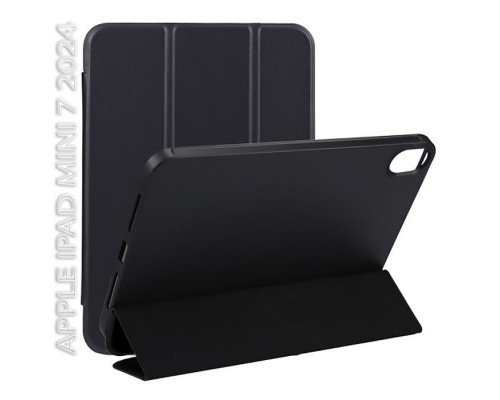 Чохол до планшета BeCover Tri Fold Soft TPU BeCover Apple iPad Mini 7 2024 Black (712444)