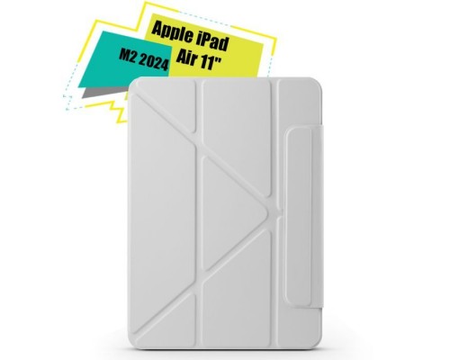 Чохол до планшета BeCover Ultra Slim Origami Magnetic Apple iPad Air 11" M2/M3 (2024/2025) Gray (712958)