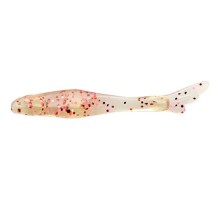 Силікон рибальський FishUP Aji Tiny 1.5" 414 - UV Clear/Red (12шт/уп) (1864.14.86)