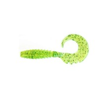 Силікон рибальський FishUP Fancy Grub 2" 026 - Flo Chartreuse/Green (10шт/уп) (1864.01.18)