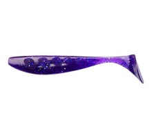 Силікон рибальський FishUP Wizzle Shad 5" 060 - Dark Violet/Peacock&Silver (4шт/уп) (1864.10.98)