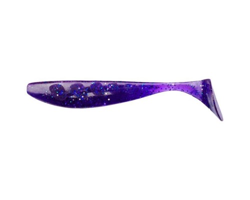 Силікон рибальський FishUP Wizzle Shad 5" 060 - Dark Violet/Peacock&Silver (4шт/уп) (1864.10.98)