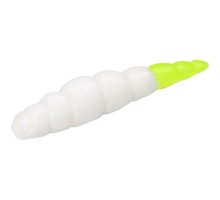 Силікон рибальський FishUP Yochu 1.7" 131 - White/Hot Chartreuse, cheese taste (8шт/уп) (1864.13.51)