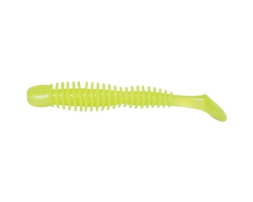 Силікон рибальський Reins Bubbling Shad 4" 416 Glow Pearl Chart (8 шт/уп.) (1552.07.66)