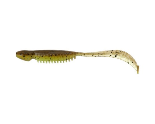 Силікон рибальський Reins Curly Shad 3.5" B08 Green Pumpkin Chart Melon (11 шт/уп.) (1552.09.06)