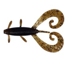 Силікон рибальський Reins G-Tail Twin 3" 002 Green Pumpkin (8 шт/уп.) (1552.06.91)