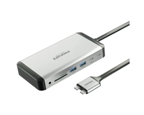 Концентратор Promate USB Hub 13 ports versahub-mst.grey (versahub-mst.grey)