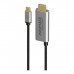 Кабель мультимедійний USB-C to HDMI hdmi-pd100.grey Promate (hdmi-pd100.grey)