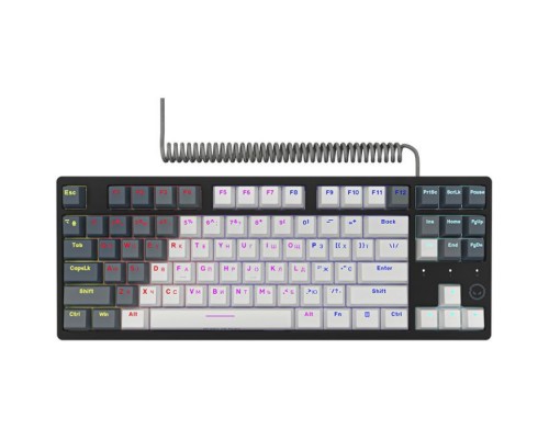 Клавіатура Lorgar Azar 514TKL RGB Mechanical USB UA White/Grey (LRG-GK514TKL-WH-UA)