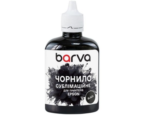 Чорнило Barva Epson sublimation 100 мл, Black (SUB-912)