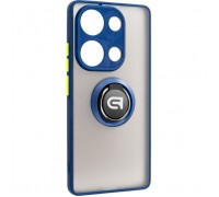 Чохол до мобільного телефона Armorstandart Frosted Matte Ring Xiaomi Redmi Note 14S 4G Navy Blue (ARM85113)