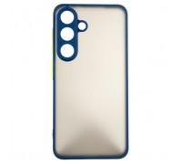 Чохол до мобільного телефона Dengos Matte Samsung Galaxy S25 (Blue) (DG-TPU-MATT-162)