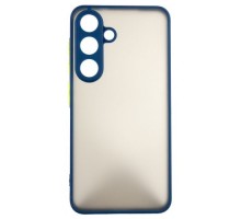 Чохол до мобільного телефона Dengos Matte Samsung Galaxy S25 (Blue) (DG-TPU-MATT-162)