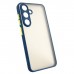Чохол до мобільного телефона Dengos Matte Samsung Galaxy S25 (Blue) (DG-TPU-MATT-162)