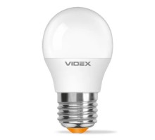 Лампочка Videx LED G45h 4.9W E27 4100K (VL-G45h-49274)