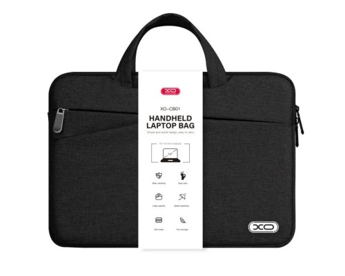Сумка для ноутбука XO 14" CB01 black (CB01-14.black)