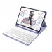 Чохол до планшета BeCover with keyboard Apple iPad Mini 7 2024 Purple (712997)