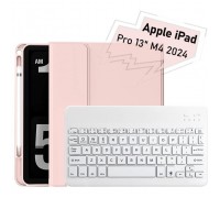 Чохол до планшета BeCover with keyboard Apple iPad Pro 13" M4 2024 Pink (713006)