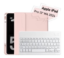 Чохол до планшета BeCover with keyboard Apple iPad Pro 13" M4 2024 Pink (713006)