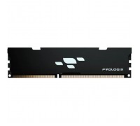 Модуль пам'яті для комп'ютера DDR4 16GB 3200 MHz Black Prologix (PRO16GB3200B4)