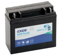 Акумулятор автомобільний EXIDE Ready AGM 18Ah Ев (-/+) (250EN) (AGM12-18)