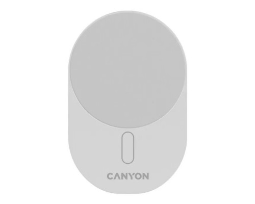Універсальний автотримач Canyon OnGrip 105 15W Qi2 Wireless White (CNS-CCH105W)