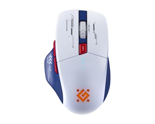 Мишка Defender Tisa GM-126 LED Wireless/Bluetooth White/Blue (52126)