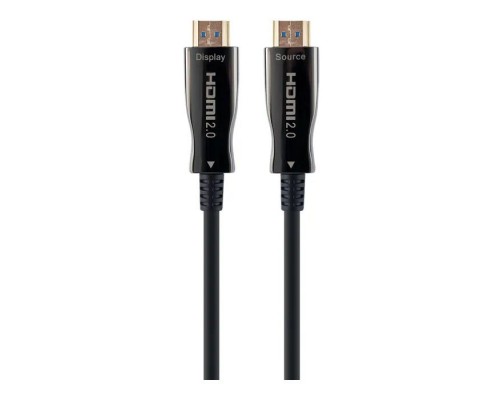 Кабель мультимедійний HDMI to HDMI 20.0m AOC V2.0 4K 60Hz Cablexpert (CCBP-HDMI-AOC-20M-02)