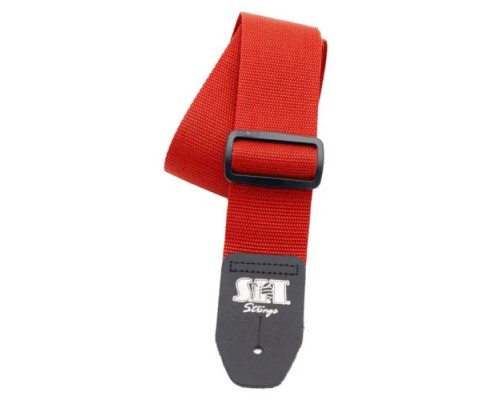 Ремінь для гітари SIT Strings 2" Guitar Strap Red (236738)