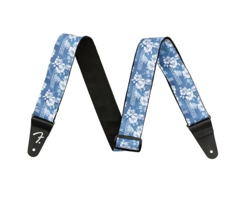 Ремінь для гітари Fender Strap 2" Hawaiian Straps Blue Floral (236943)