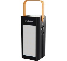 Батарея універсальна ColorWay 80 000 mAh LCD/Lamp (USB/QC3.0 + USB-C/PD/22.5W) Black (CW-PB800LPA8BK-PDD)