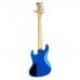 Бас-гітара Sadowsky MetroExpress 21-Fret Vintage J/J Bass Maple 5-String - Ocean Blue Metallic High Polish (SME21VJ5 J2M OKU FR)