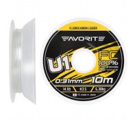 Флюорокарбон Favorite U1 FC 10m 3.5/0.31mm 14.1lb/6.38kg (1693.11.82)