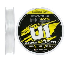 Флюорокарбон Favorite U1 FC 30m 14/0.62mm 50.8lb/23.06kg (1693.12.23)