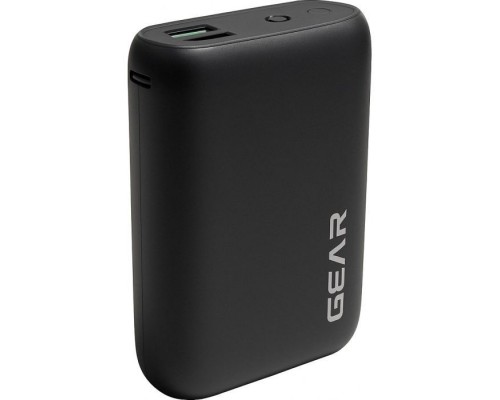 Батарея універсальна GEAR 10000mAh, PD/22.5W, black (WP942P)