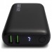 Батарея універсальна GEAR 10000mAh, PD/22.5W, black (WP942P)