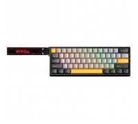 Клавіатура Aula WIN60 HE Max Magnetic Switch USB UA Black (6978080504036)