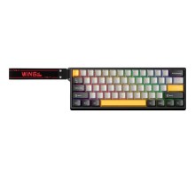 Клавіатура Aula WIN60 HE Max Magnetic Switch USB UA Black (6978080504036)