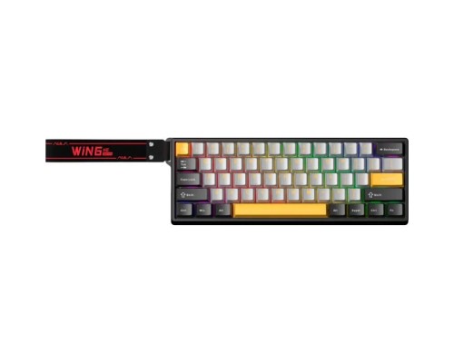 Клавіатура Aula WIN60 HE Max Magnetic Switch USB UA Black (6978080504036)